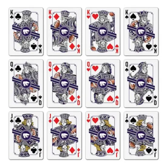 NCAA Classic Series Playing Cards Kansas State Wildcats {4}