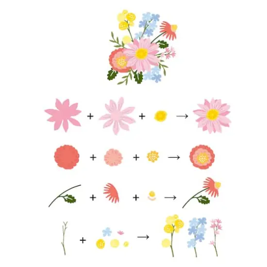 Wildflowers Layering Die Set by Recollections&trade; {3}