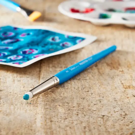 Princeton&trade; Select&trade; Artiste Series 3750 Short Handle Fix-It Scrubber Brush {3}