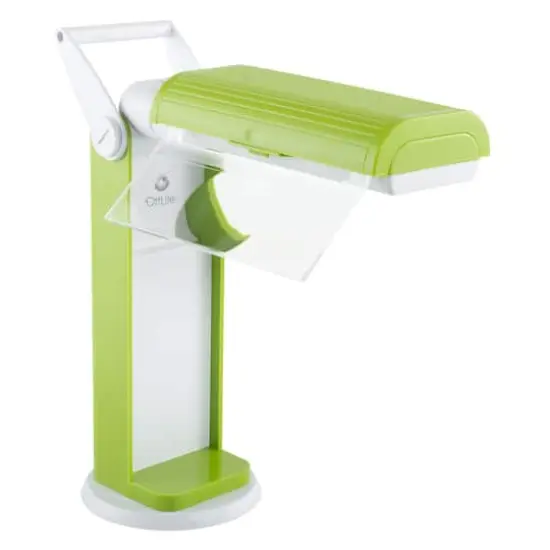 OttLite 11.5" Green Magnifier Task Lamp {1}