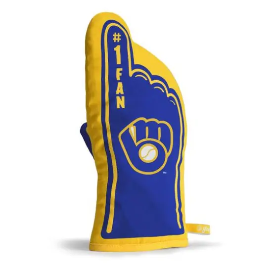 MLB #1 Oven Mitt Milwaukee Brewers {4}
