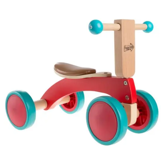 Toy Time Happy Trails Walk & Ride Wooden Balance Bike {1}