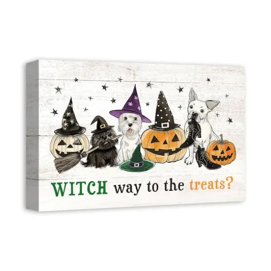 Witch Way to Treats 18" x 12' Canvas Wall Art {3}