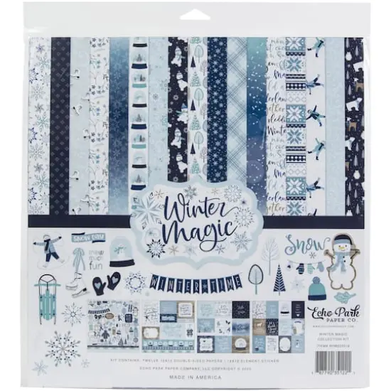 Echo Park Collection Kit 12"X12"-Winter Magic {1}