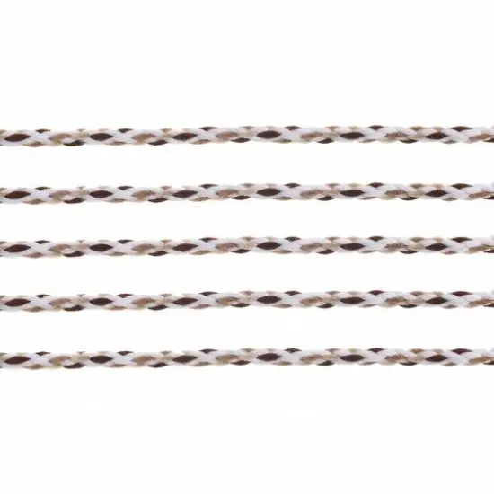 John Bead 4mm Braided Macram&eacute; Cord, 70yd. Earthy Colors {3}