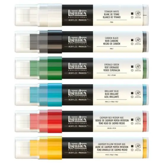 Liquitex&reg; Professional Wide Paint Marker Fluorescent Orange {2}