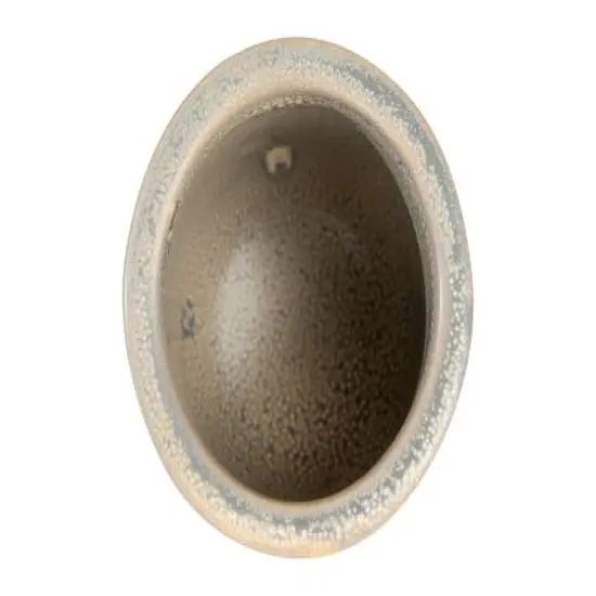 Hello Honey&reg; 5" Matte Gray Stoneware Mortar & Pestle Set {5}