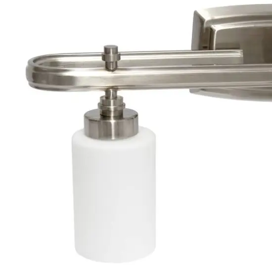 Lalia Home Essentix 23" 3-Light Vanity Fixture Brushed Nickel {7}