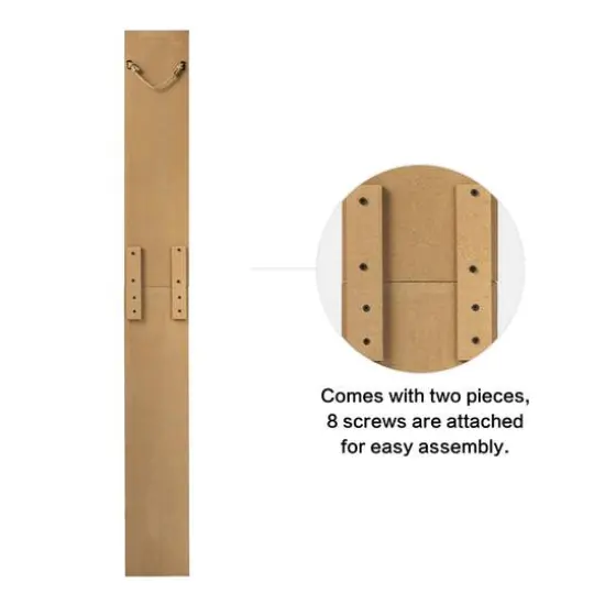 Glitzhome® Orange & Black Wooden Trick or Treat Porch Sign {7}