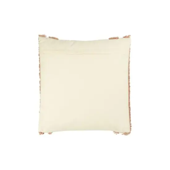 Hello Honey&reg; Pink Embroidered Pillow with Decorative Front Tassels {3}