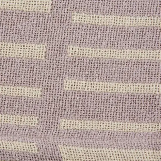 DII&reg; Dusty Lilac Urban Jacquard Throw {3}