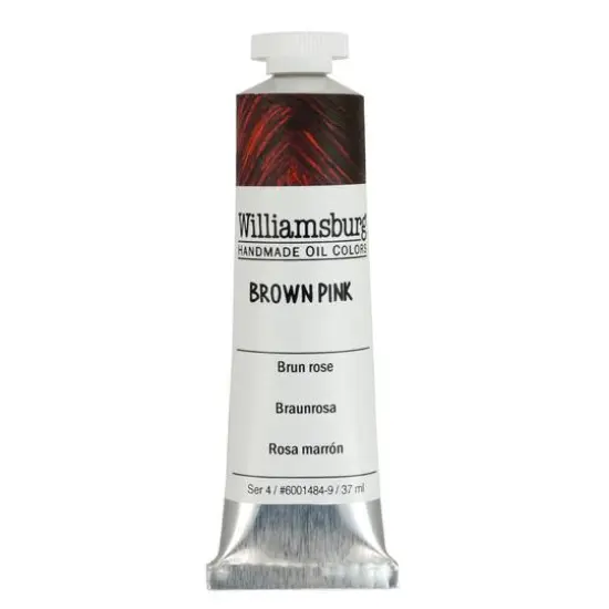 Williamsburg&reg; Artist Oil Colors, 37mL Brown Pink {1}