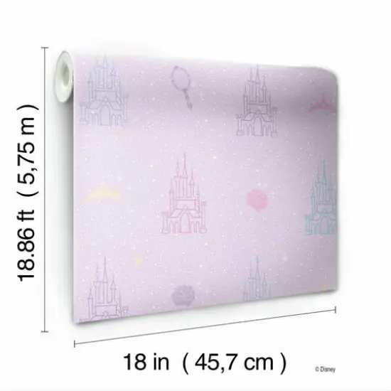RoomMates Disney&reg; Princess Castle Peel & Stick Wallpaper {6}