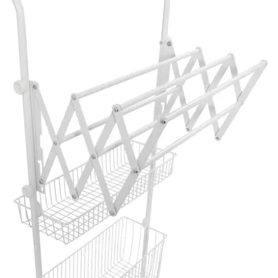 Household Essentials Metal Over the Door Drying Storage Rack {7}