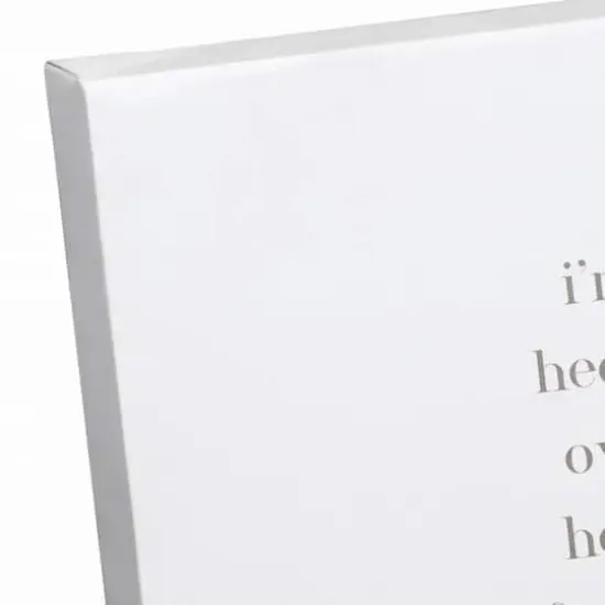 Hedge Over Heels 11" x 14" Canvas Wall Art {4}