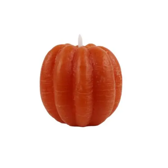5.5" Pumpkin LED Candle by Ashland&reg; {3}