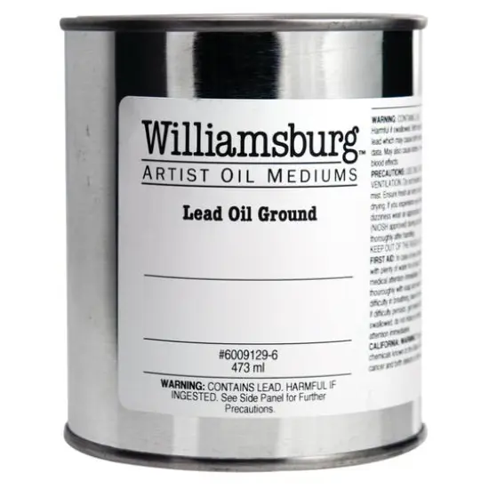 Williamsburg&reg; Artist Oil Mediums Lead Oil Ground, 1lb. {1}