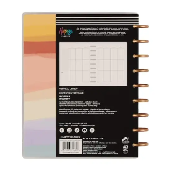 The Classic Happy Planner&reg; Serene Shapes {7}