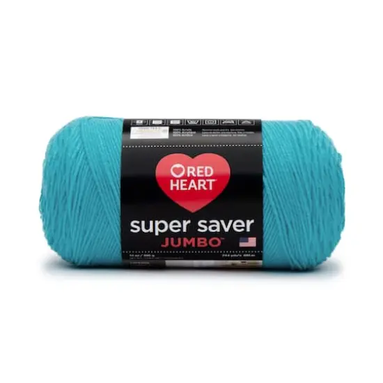 Red Heart&reg; Super Saver&reg; Solid Jumbo Yarn, 14oz. Turqua {1}