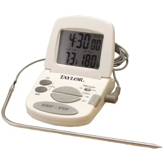 Taylor&reg; Digital Cooking Thermometer & Timer {1}