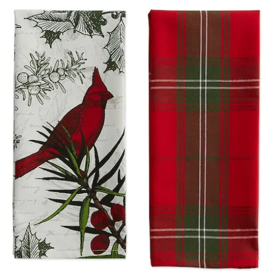 DII&reg; Holiday Botanical Dishtowel Set {3}