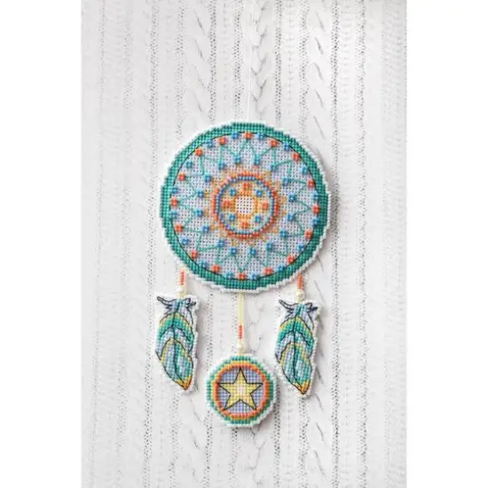 MP Studia Fox Ornament Plastic Canvas Counted Cross Stitch Kit {5}