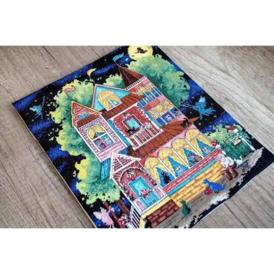 Letistitch Fairy Tale House Counted Cross Stitch Kit {7}