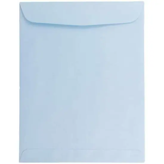 JAM Paper 9" x 12" Open End Catalog Premium Envelopes, 25ct. Pastel Baby Blue {1}