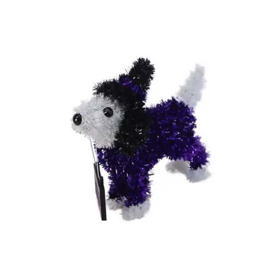 Assorted 7" Halloween Tinsel Dog, 1pc. by Ashland&reg; {4}