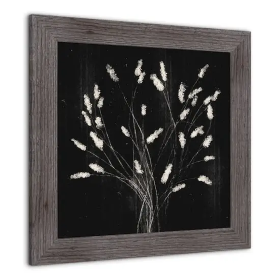 Dried Botanical Western 16" x 16" Framed Print Gray {3}