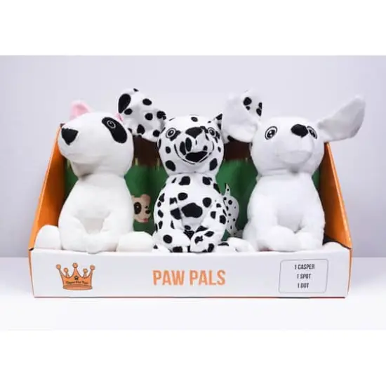 Royal Pet Toys Paw Pals Plush Squeaker Dog Toy Set {6}