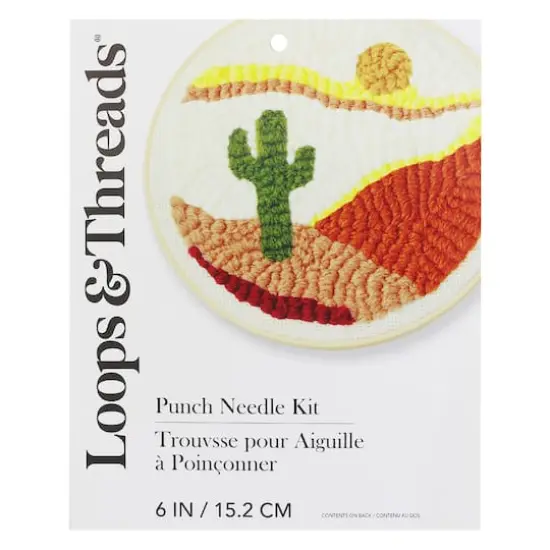 Desert Cactus Punch Needle Kit by Loops & Threads&reg; {4}