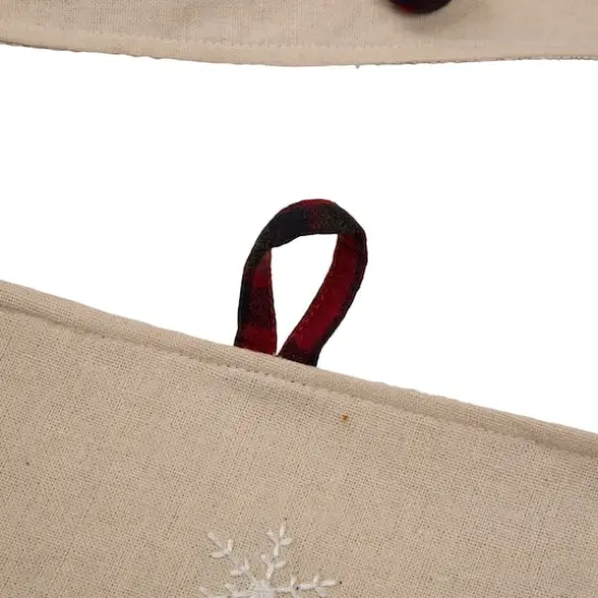 Glitzhome&reg; 48" Dachshund Fabric Christmas Tree Skirt {5}