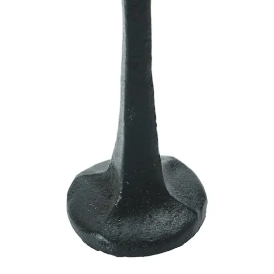 Hello Honey&reg; 14'' Black Cast Iron Taper Candle Holder {5}