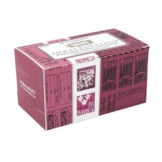 49 and Market Vintage Bits Ticket Essentials Plum {1}