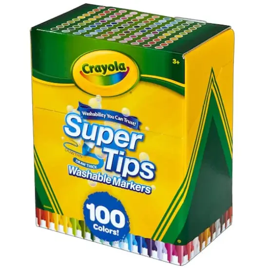 Crayola&reg; Washable 100 Color Super Tips Markers {1}