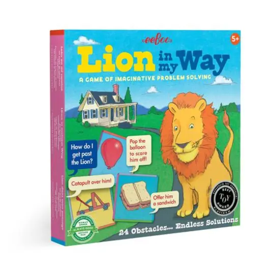 eeBoo Lion in my Way Problem Solving Game {1}