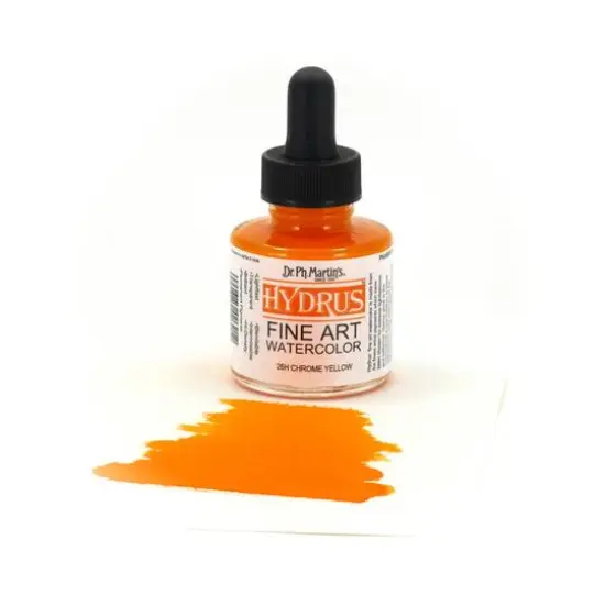 Dr. Ph. Martin's&reg; Hydrus&trade; Fine Art Watercolor, 1oz. 26H Chrome Yellow {4}