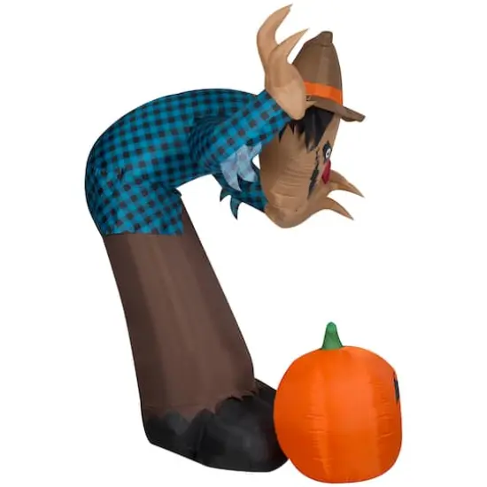 7.5ft. Airblown® Inflatable Giant Animated Halloween Scarecrow {3}