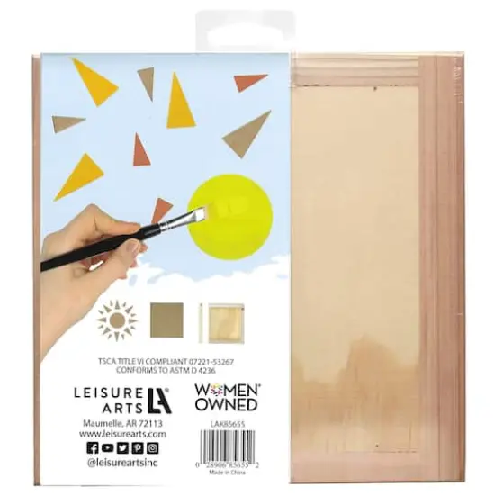 Leisure Arts&reg; Small Sunshine Shadow Box Kit {3}