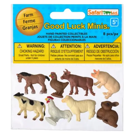 Safari Ltd&reg; Good Luck Minis&reg; Farm Fun Pack {5}