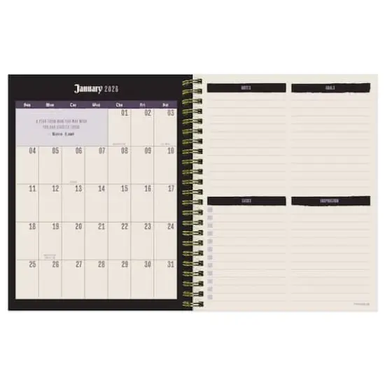 2026 Skulls & Spells Medium Weekly Monthly Planner {3}