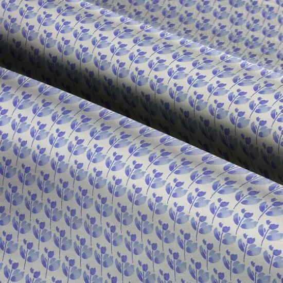 Suzanne Nicoll Blue Peacock Ditsy Cotton Fabric {4}