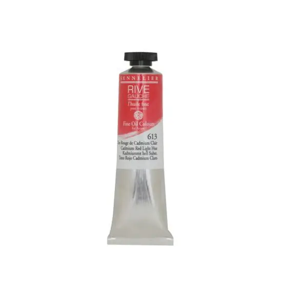 Sennelier Rive Gauche Oil Paint, 40mL 613 Cadmium Red Light Hue {1}