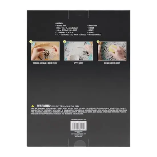 10" x 14" Blue Wave Mosaic Tray Kit by Make Market&reg; {5}