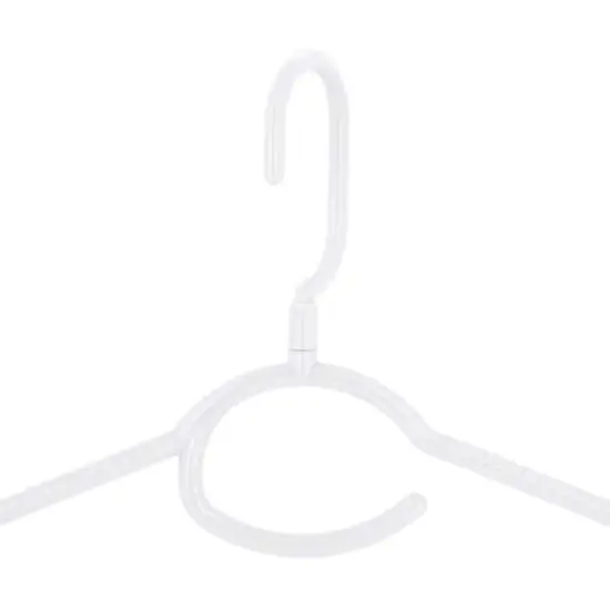 Woolite&reg; White Swivel Neck Hangers, 5ct. {6}