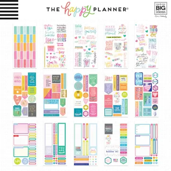 The Happy Planner&reg; Encouragement Sticker Value Pack {4}