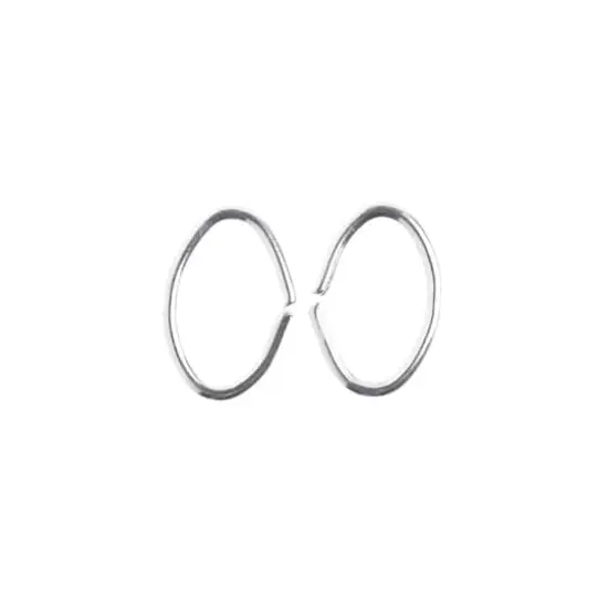 John Bead Must Have Findings 8mm Jump Rings, 88ct. Silver {4}