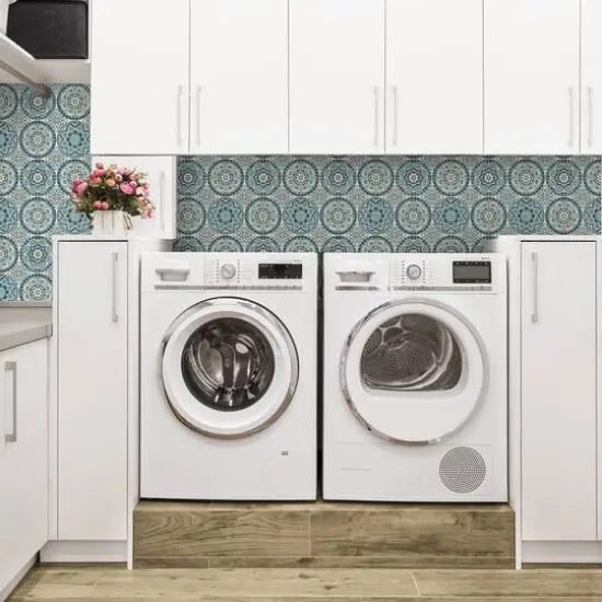 Surface Style Color Wheel Capri Peel & Stick Wallpaper {9}