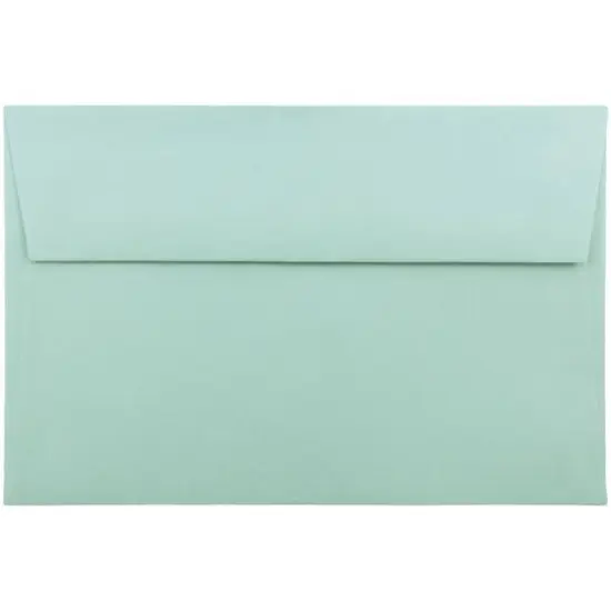 JAM Paper A9 Aqua Blue Invitation Envelopes {1}